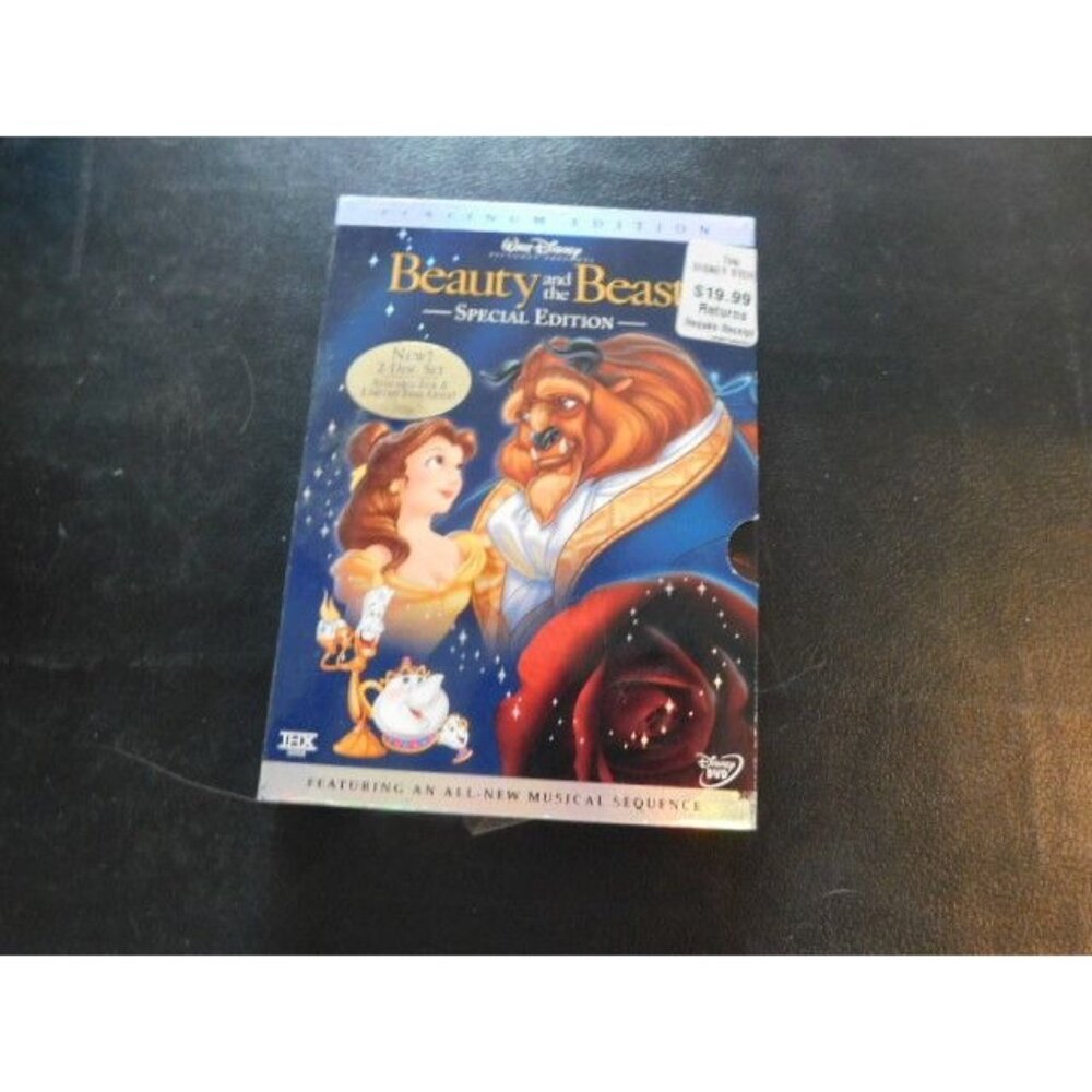 Beauty and the Beast Platinum Edition Disney 2 Disc Special Edition